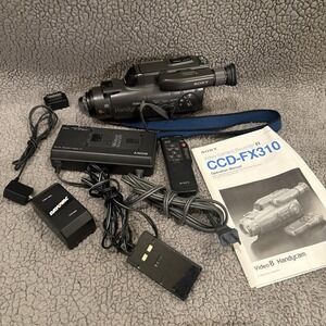 Sony Handycam CCD-FX310 Video8 8mm Camcorder Untested For Parts/Repair